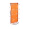 Azar Displays Revolving 8''W x 20.625''H Pegboard Counter Display w/16 4''Hooks 700508-ORG-4C16 - alternate 1
